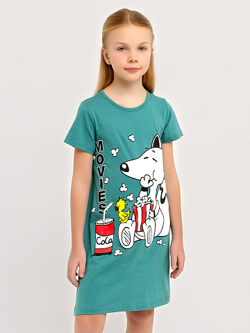 Платье "Мульти" Петроль арт. дк290пль